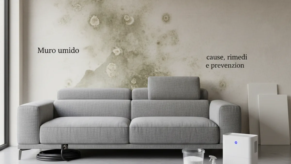 Muro umido dietro divano cause - Muro Umido Dietro Divano: