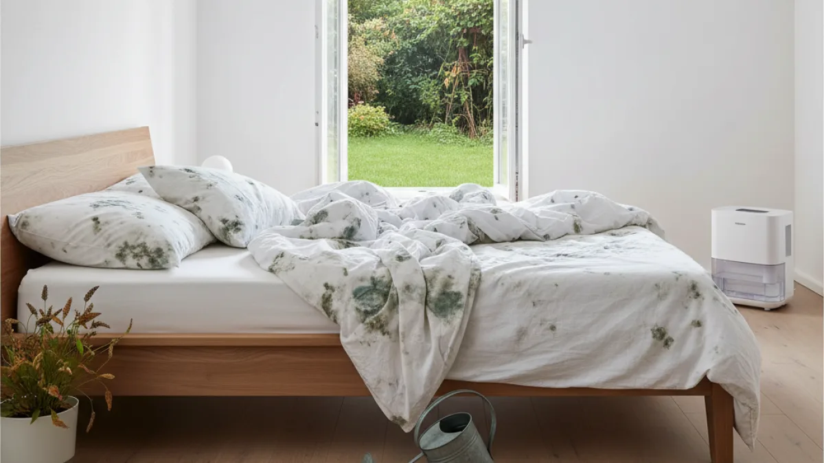 Odore di Muffa nel Letto: Cause, Rimedi e Prevenzione