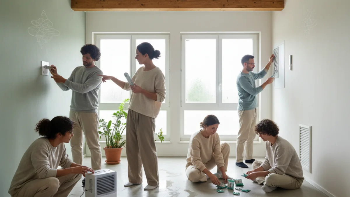 Umidità casa con molte persone - Umidità in Casa con Molte